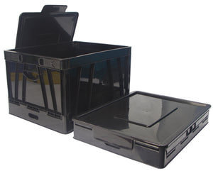 Folding Storage Cube, Black