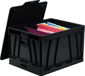 Folding Storage Cube, Black