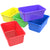Small Cubby Bin with Lid, Assorted Colors