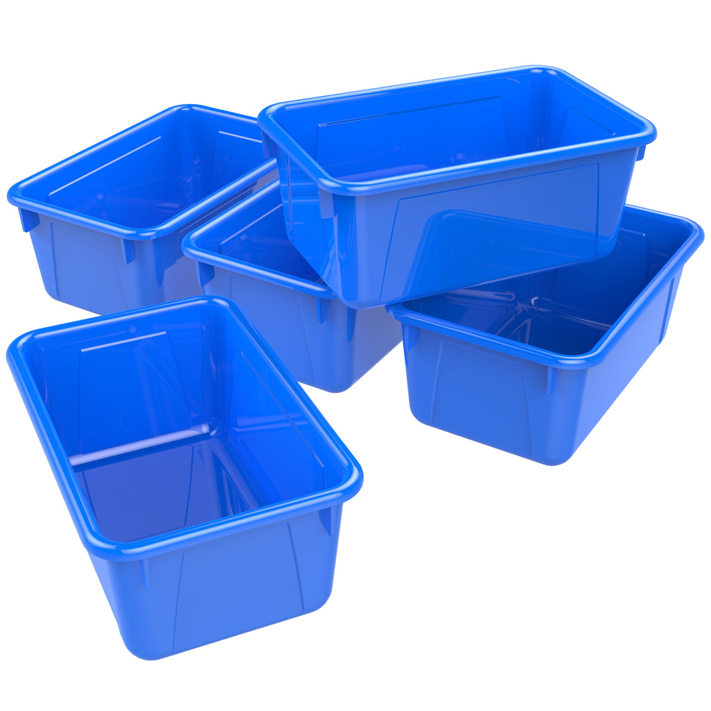 Small Cubby Bin ,Blue (5 units/pack)