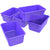 Small Cubby Bin, Purple (5 units/pack)