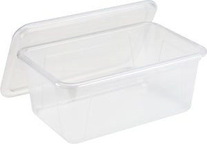 Small Cubby Bin, Clear