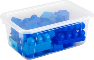 Small Cubby Bin, Clear