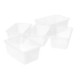 Small Cubby Bin ,Translucent (5 units/pack)