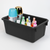 Small Cubby Bin, Black