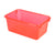 Storex petit bac à rangement, teinte rouge, lot de 5                                                                    