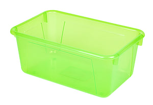 Small Cubby Bin, Tint Green