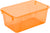 Small Cubby Bin, Tint Orange