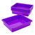 Flat Storage Tray, Violet