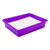 Flat Storage Tray, Violet