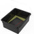 Storex plateau de rangement avec couvercle, format lettre, 10 x 13 x 5 pouces, noir, lot de 5                           