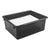 Storex plateau de rangement avec couvercle, format lettre, 10 x 13 x 5 pouces, noir, lot de 5                           