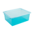 Deep Storage Tray with Lid, Assorted Tints