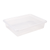 Flat Storage Tray with Lid, Translucent