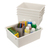Deep Storage Tray, White