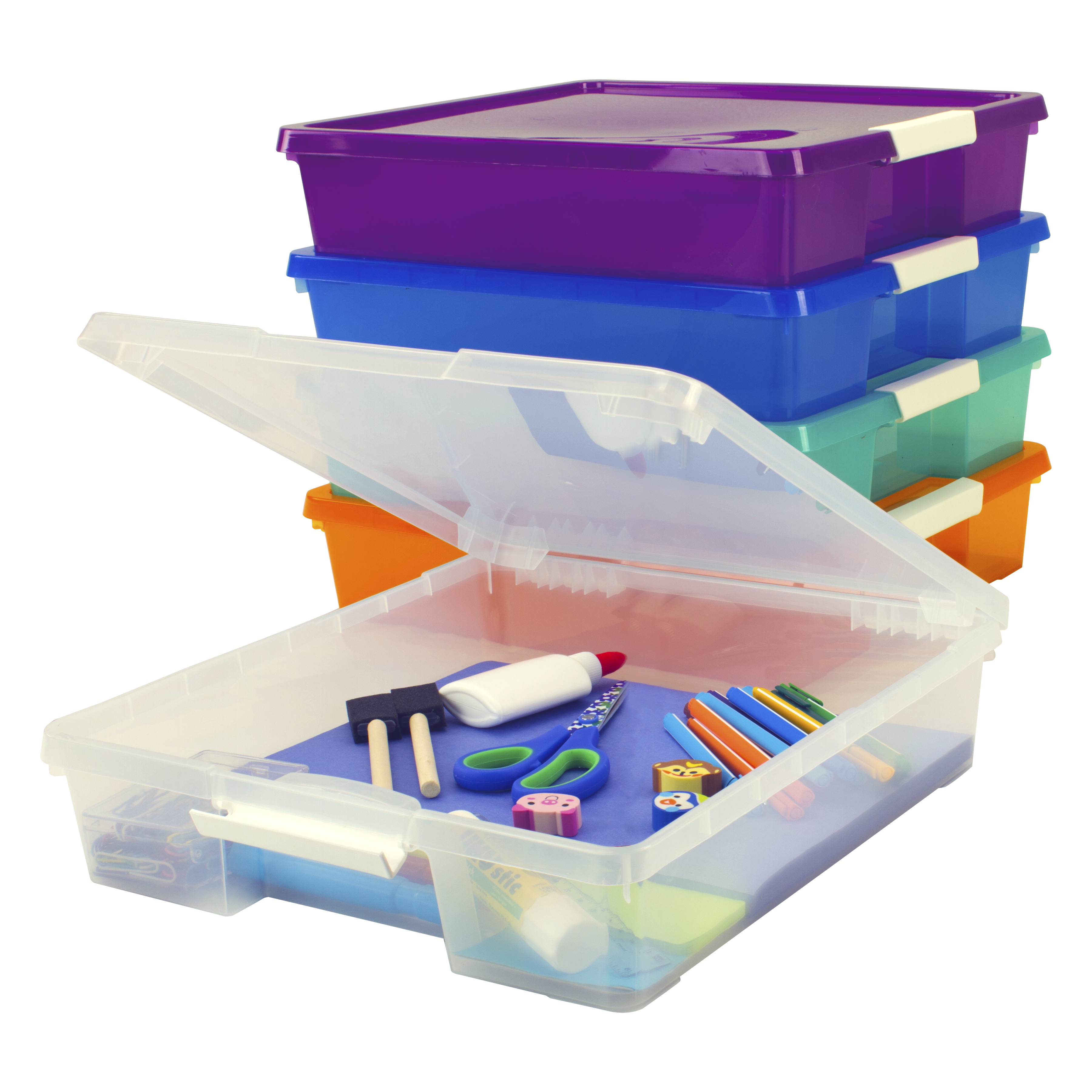 Project Box Color Project Box, Assorted Colors – Storex