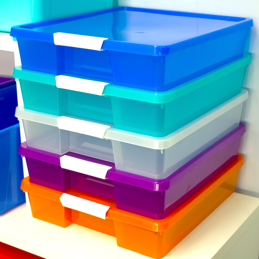 Project Box Color Project Box, Assorted Colors – Storex