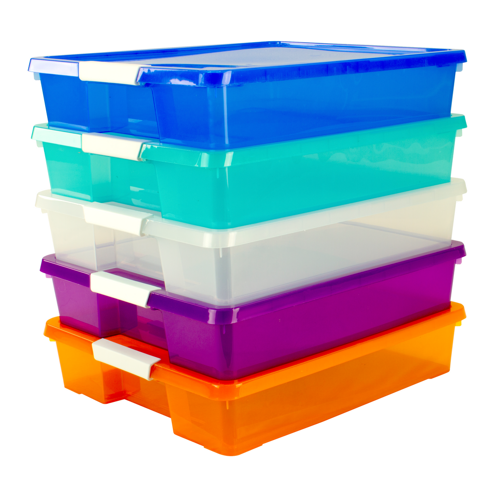 12x12" Essential craft organizer, Clear (5 units/pack)