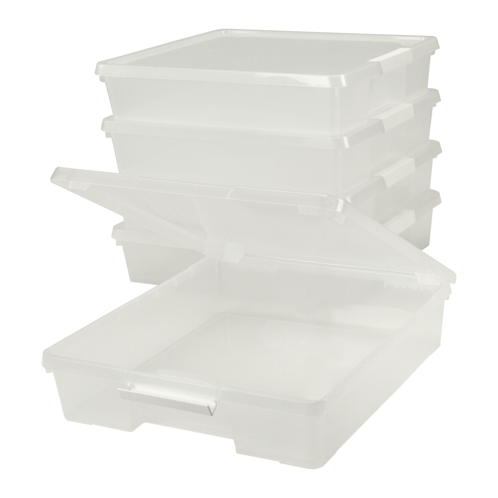 12x12" Essential craft organizer, Clear (5 units/pack)