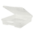Storex boîte de projet, 12 x 12 pouces, transparent, lot de 5                                                           