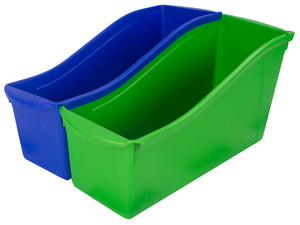 Storex grand bac à livre, couleurs assorties, lot de 6                                                                  
