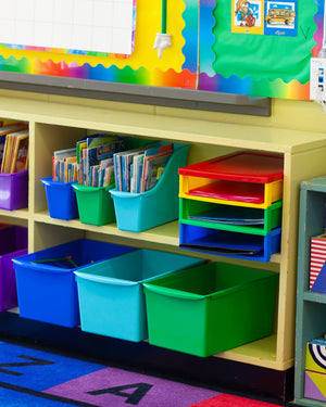 Small Book Bin, Assorted Colors