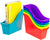 Small Book Bin, Assorted Colors