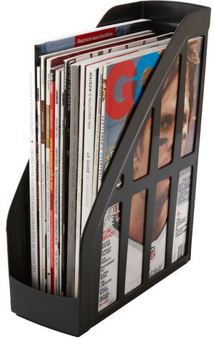 Eco-Friendly Magazine File, Black