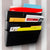 Standard Letter Wall Pocket, Black, Set of 6