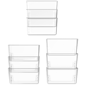 Standard Letter Wall Pocket, Clear