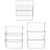 Standard Letter Wall Pocket, Clear