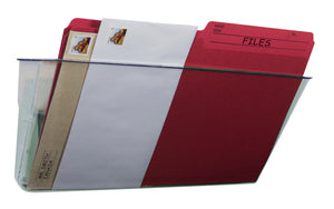 Standard Letter Wall Pocket, Clear