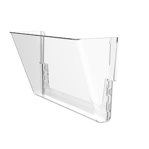 Standard Letter Wall Pocket, Clear
