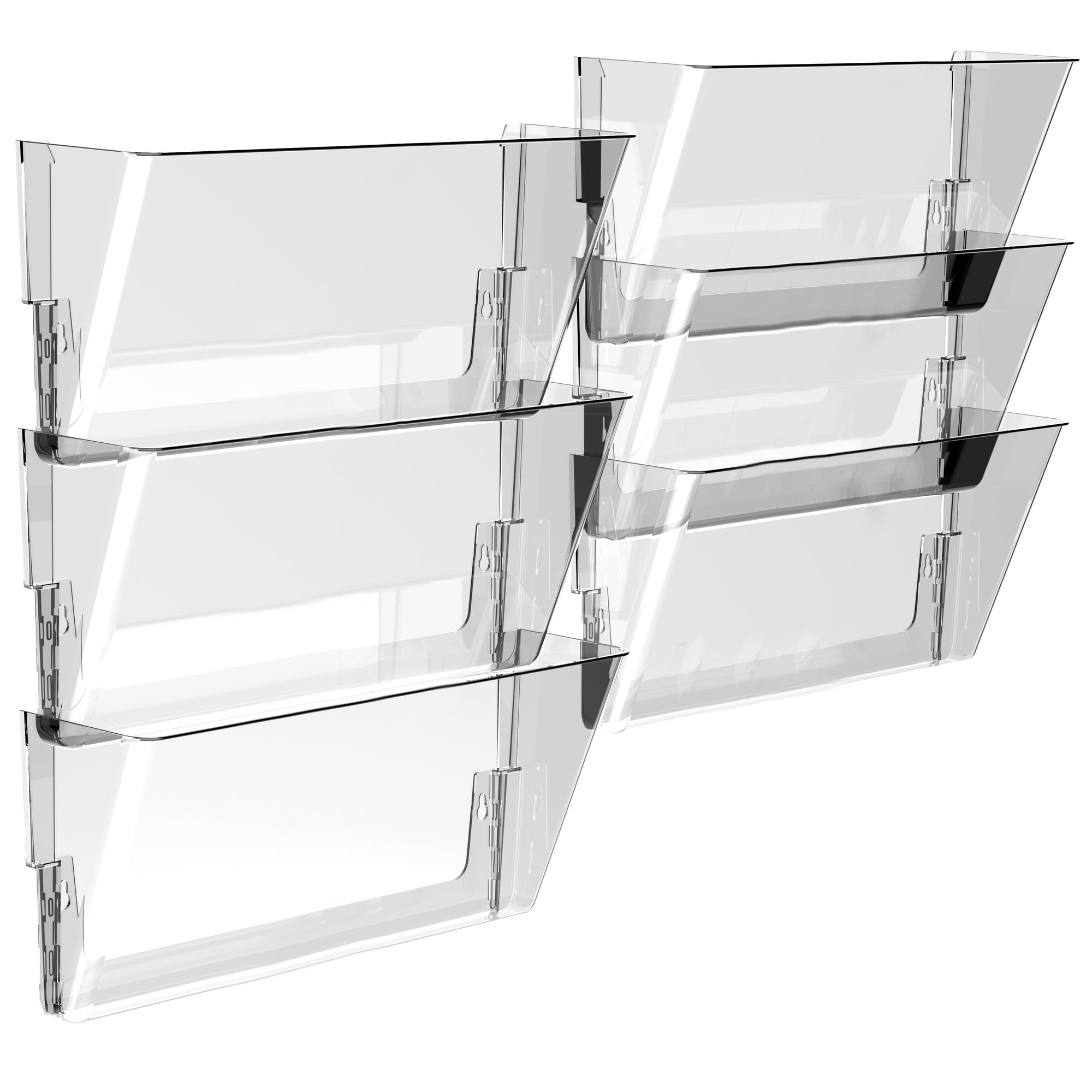 Standard Letter Wall Pocket, Clear