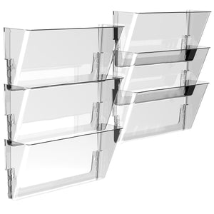 Standard Letter Wall Pocket, Clear