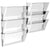 Standard Letter Wall Pocket, Clear