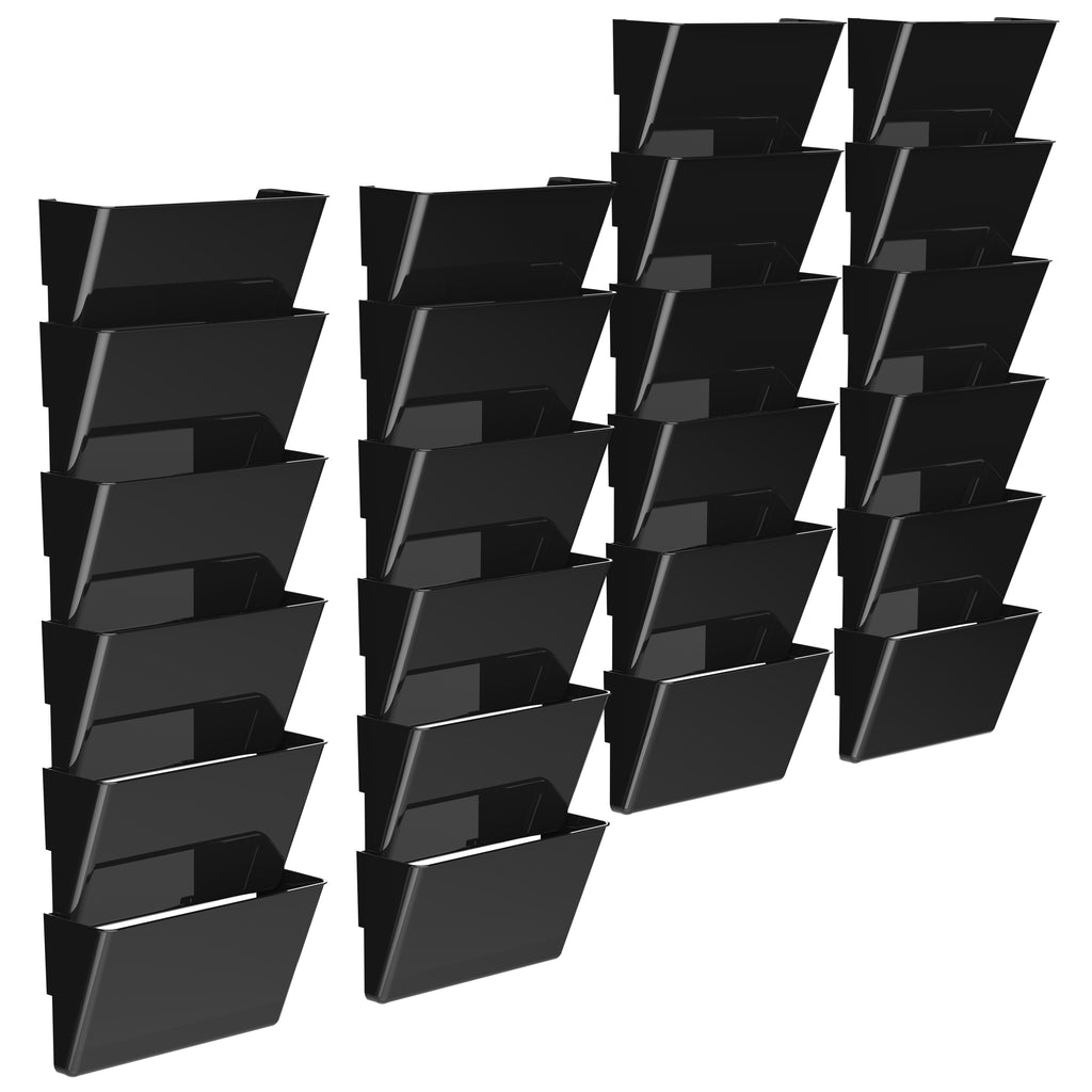 Snap and Stack Wall Pockets Files, Letter