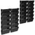 Snap and Stack Wall Pockets Files, Legal