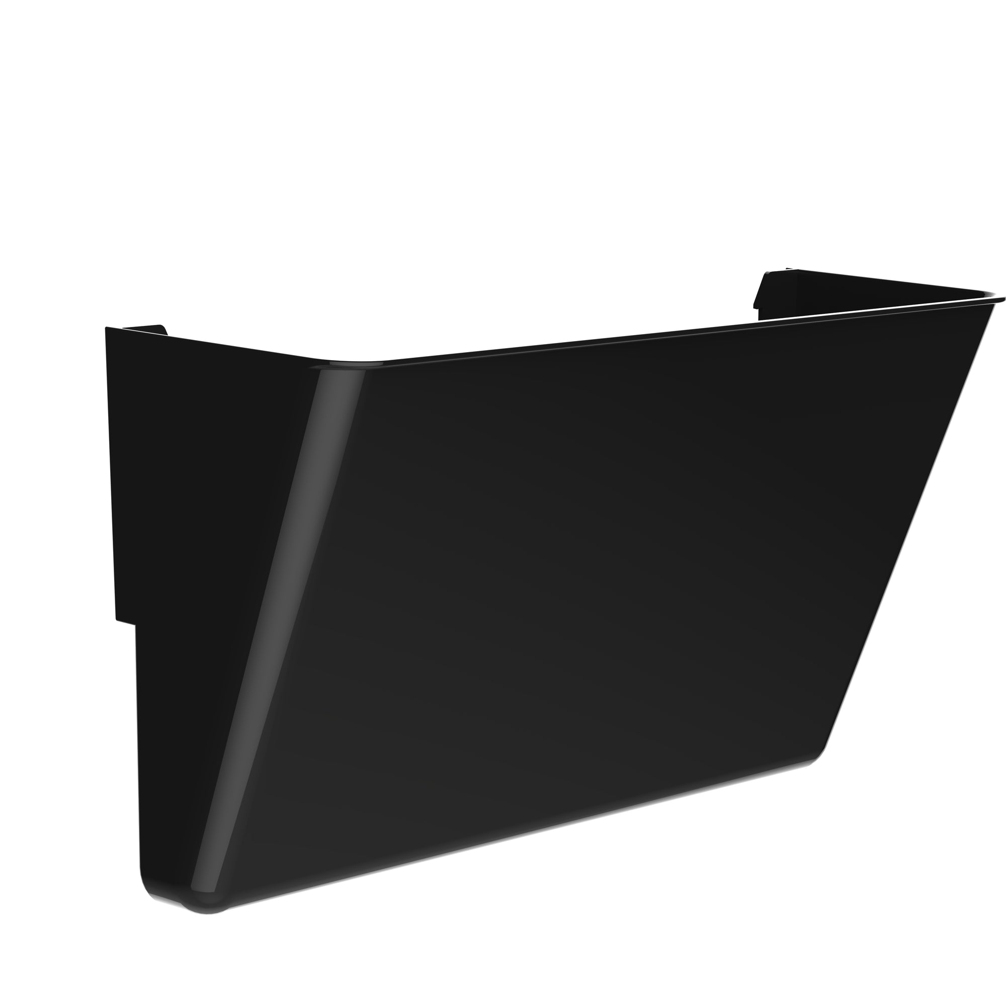 Magnetic Letter Wall Pocket, Black