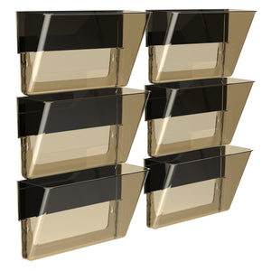 Magnetic Letter Wall Pocket, Smoke