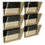 Magnetic Letter Wall Pocket, Smoke