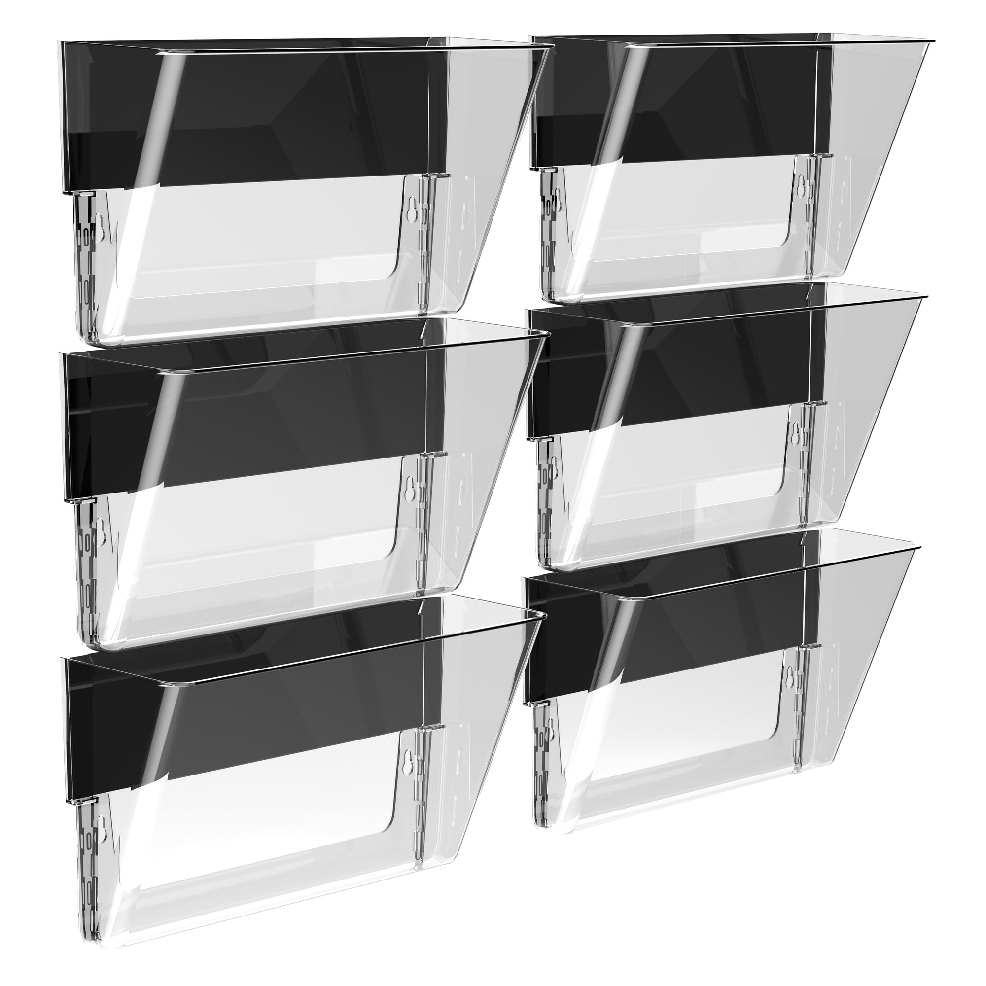 Magnetic Letter Wall Pocket, Clear