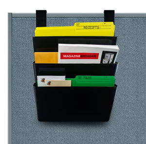 Letter Wall Pocket with Partition Hangers, Set of 3