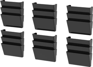 Unbreakable Wall Files Pockets, Letter