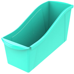Large Book Bin,Teal