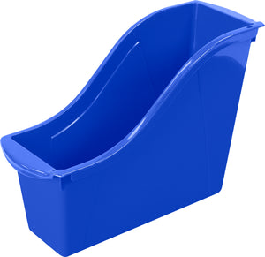 Storex petit bac à livre, bleu, lot de 6                                                                                