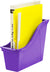 Storex petit bac à livre, violet, lot de 6                                                                              