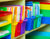 Small Book Bin, Yellow
