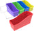 Book Bin Rack with 5 Large Assorted Bins