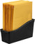 Book Bin Rack with 5 Large Black Bins